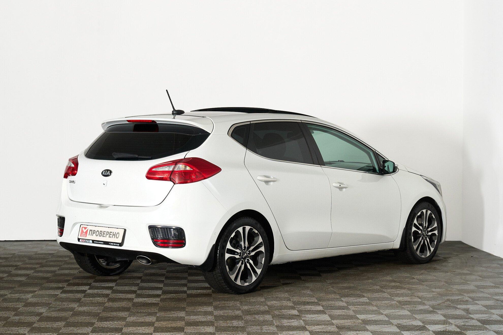 Kia Ceed 2017, белый