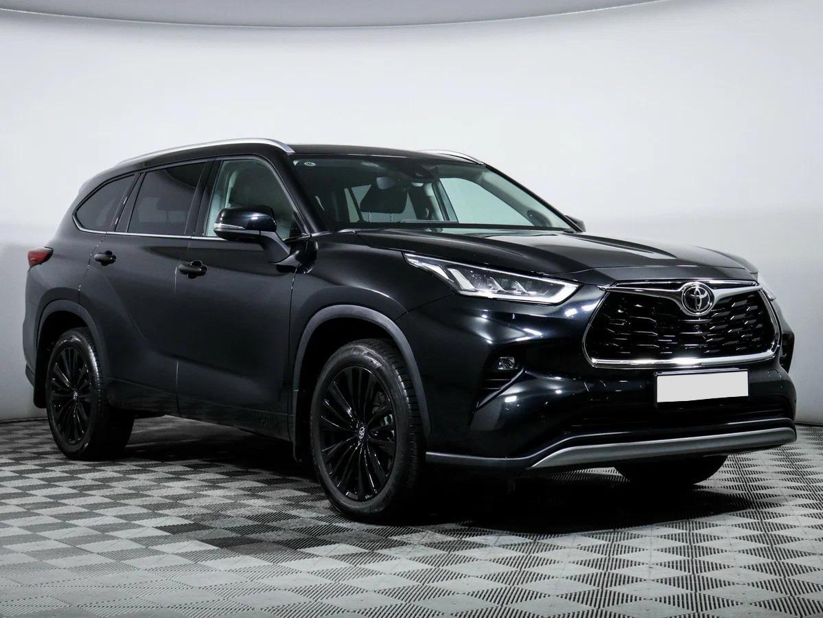 Toyota Highlander 2025, черный