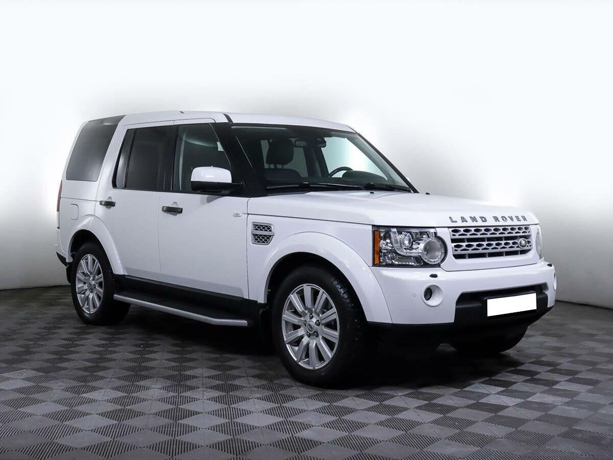 Land Rover Discovery 2010, белый