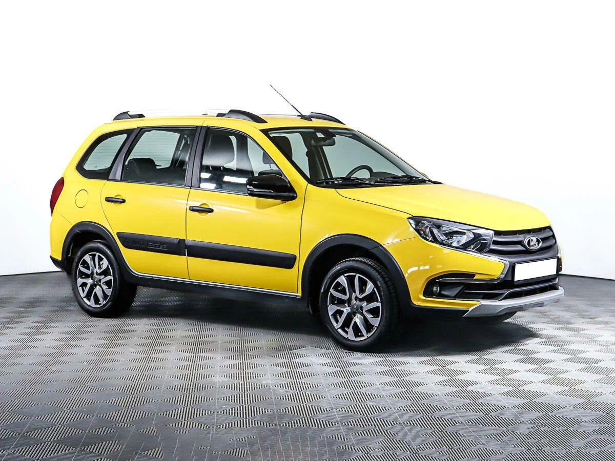 LADA (ВАЗ) Granta 2020, желтый