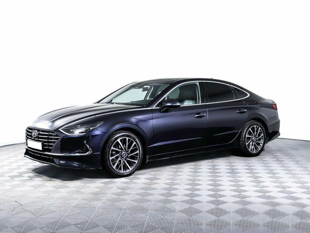 Hyundai Sonata 2021, синий