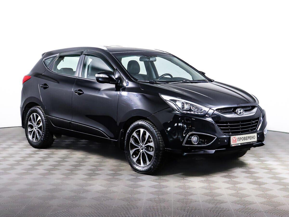 Hyundai ix35 2015, черный