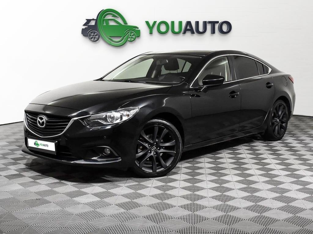 Mazda 6 2014, черный