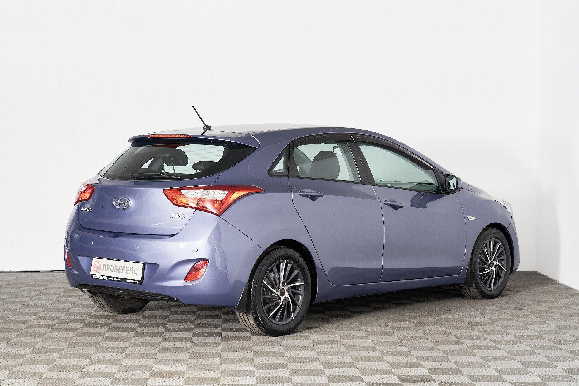 Hyundai i30 2012, синий