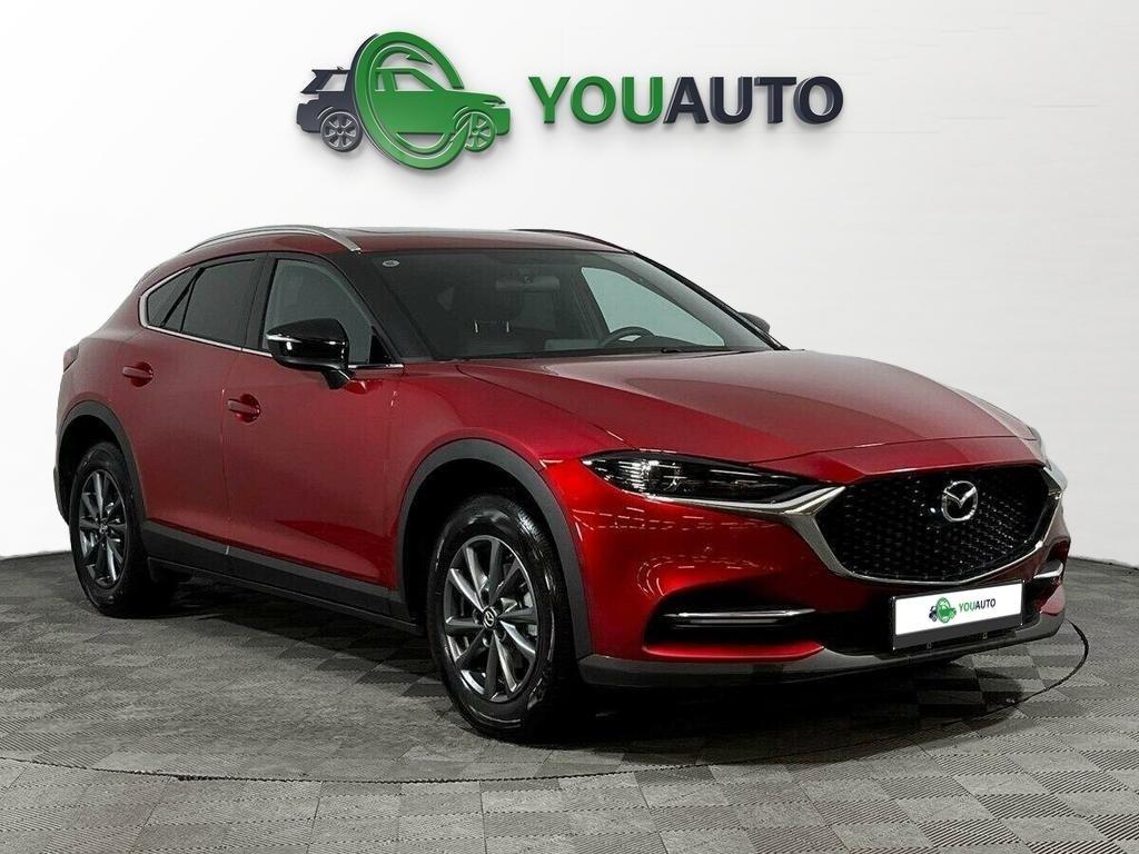 Mazda CX-4 2022, красный