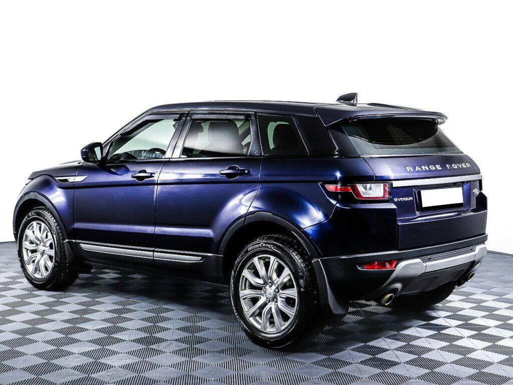 Land Rover Range Rover Evoque 2018, синий