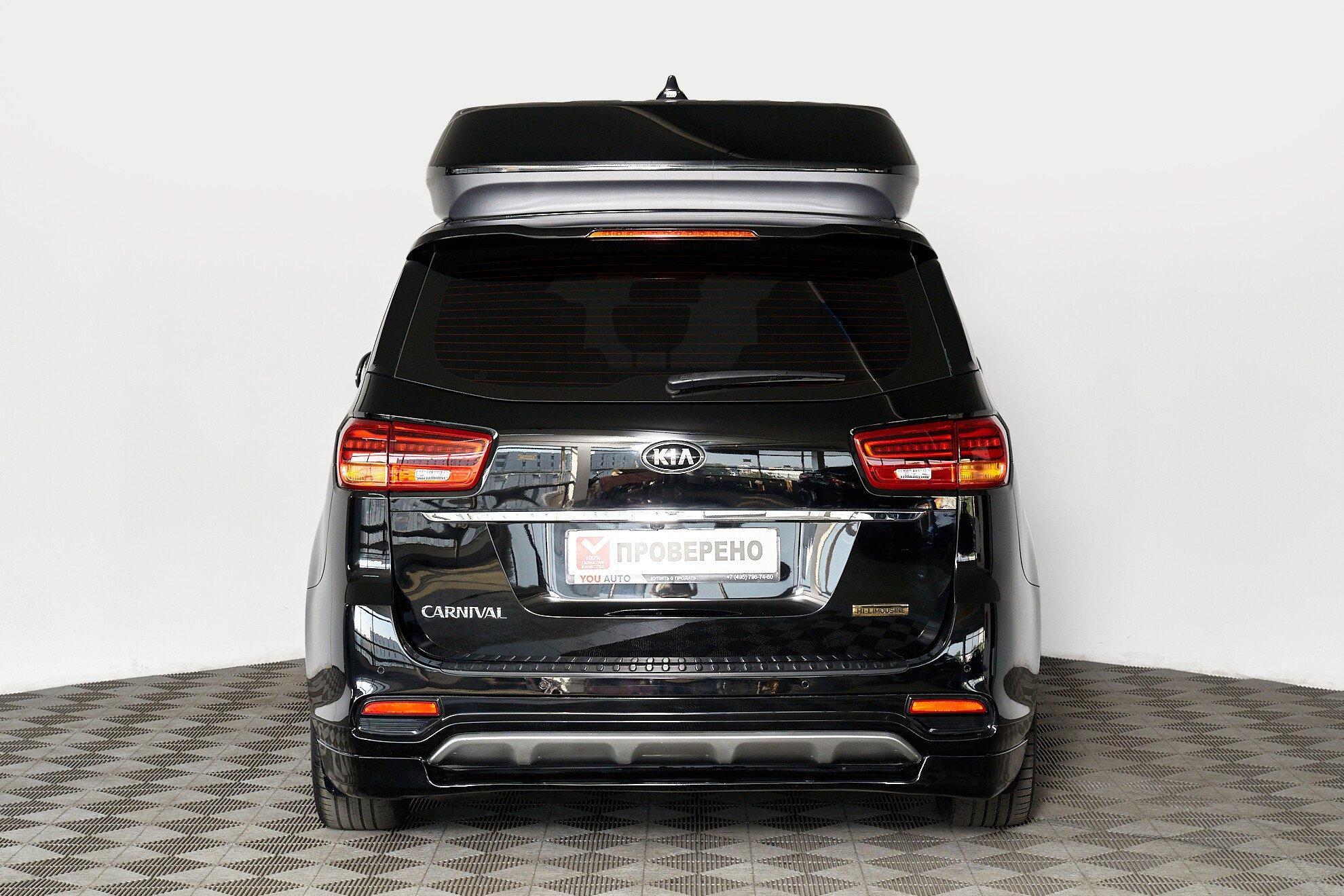 Kia Carnival 2020, черный