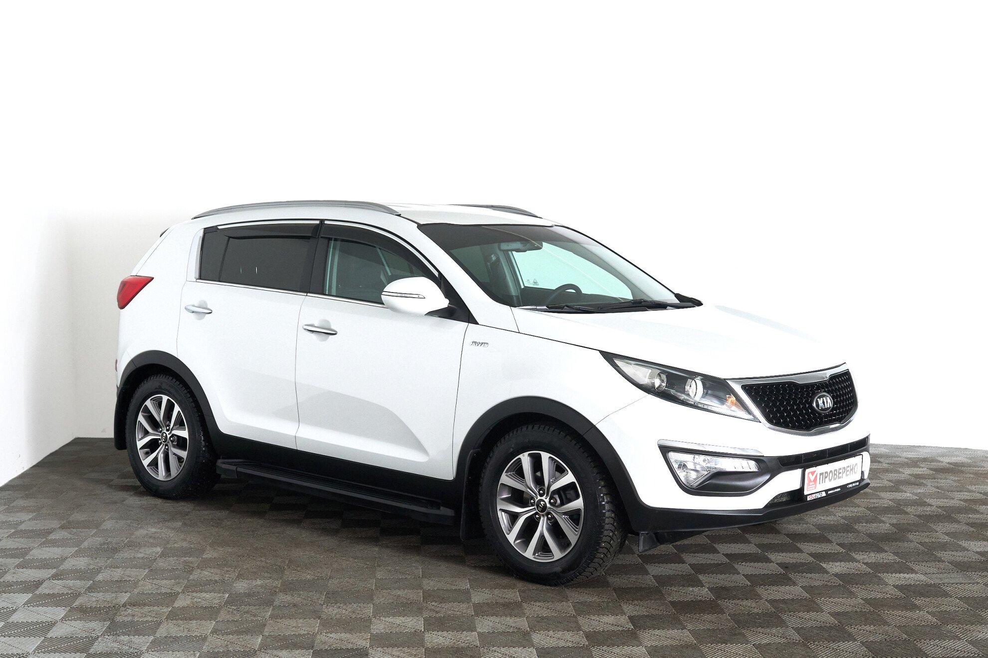 Kia Sportage 2015, белый