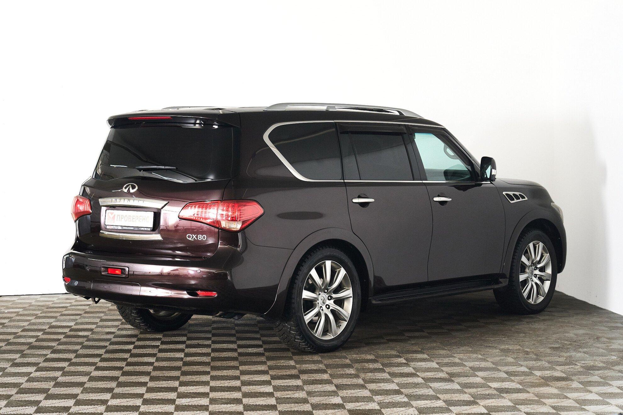 Infiniti QX80 2013, пурпурный