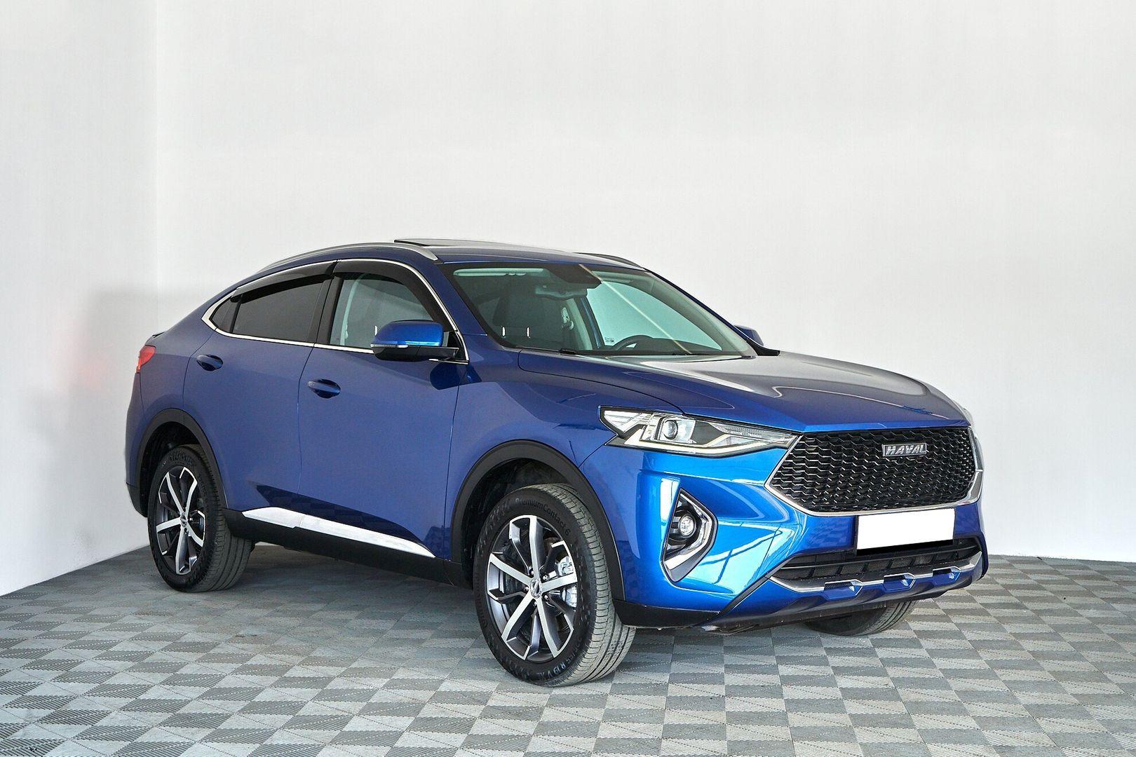 Haval F7x 2020, синий