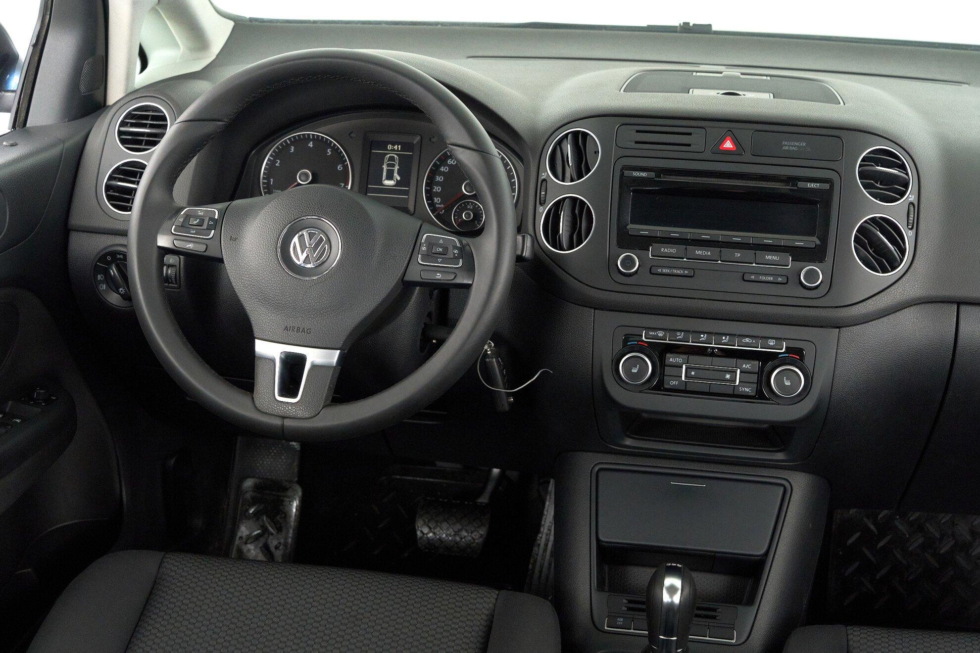 Volkswagen Golf Plus 2012, синий