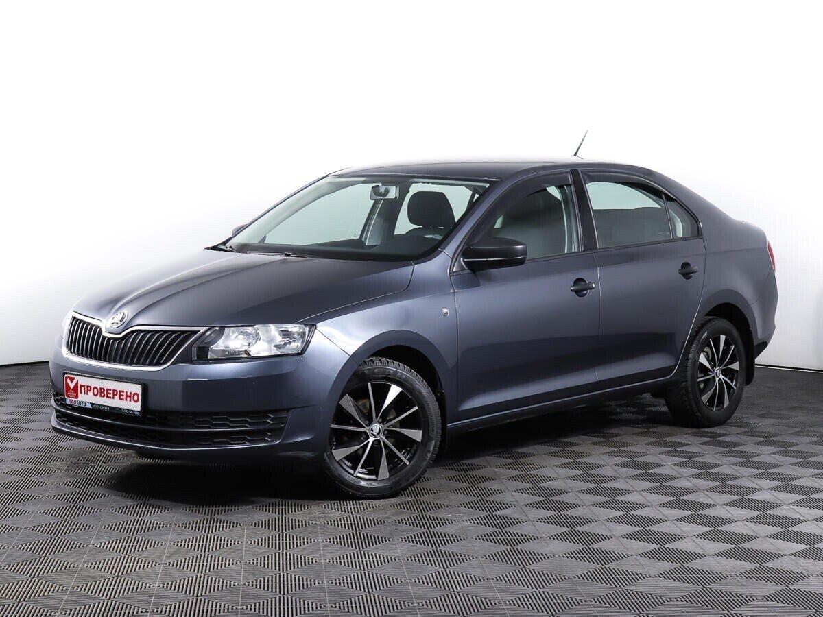 Skoda Rapid 2017, серый