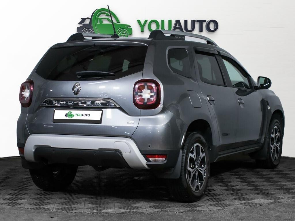 Renault Duster 2021, серебряный