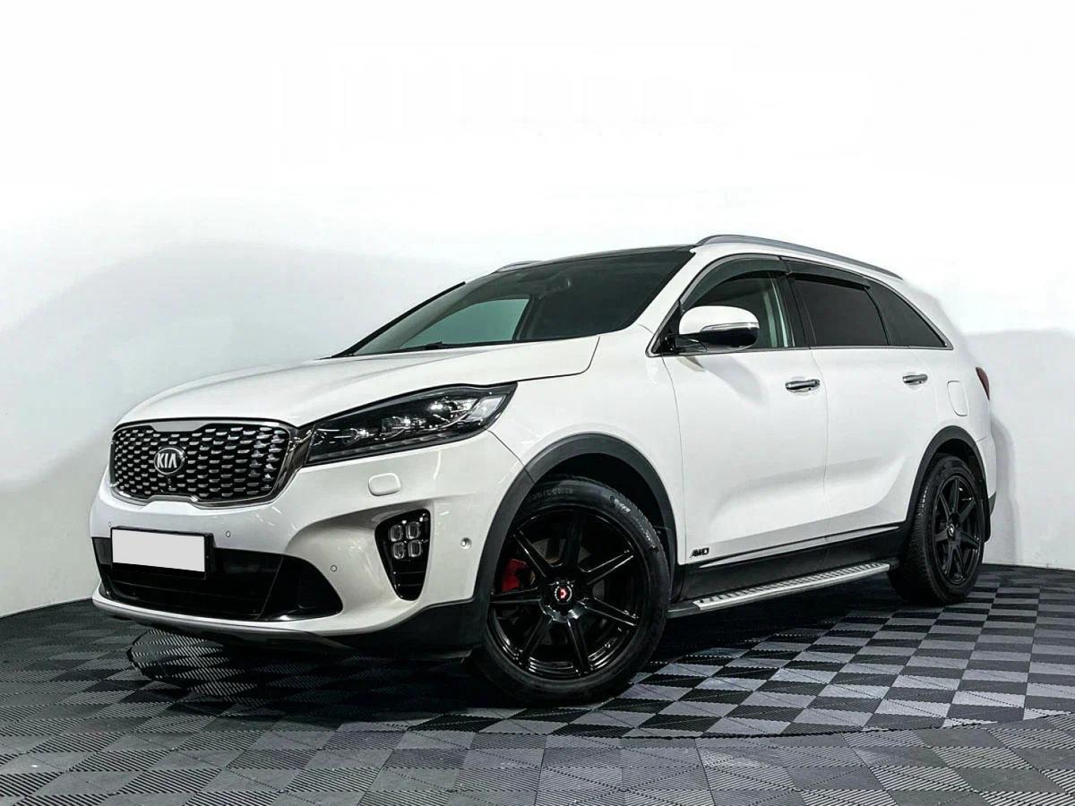 Kia Sorento 2018, белый