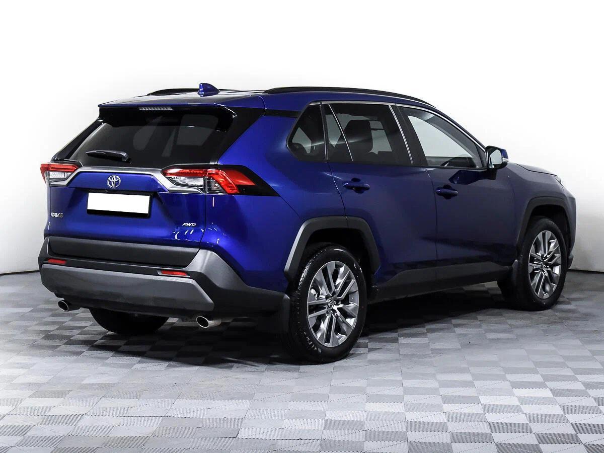 Toyota RAV4 2024, синий