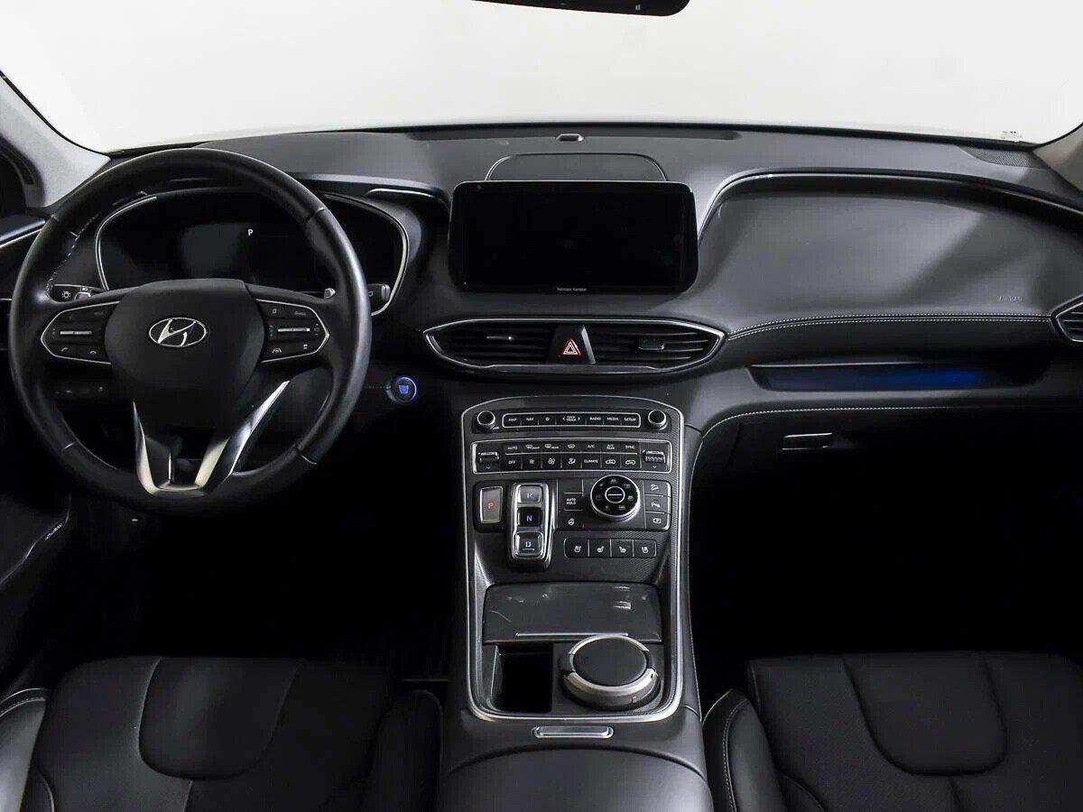Hyundai Santa Fe 2020, серый