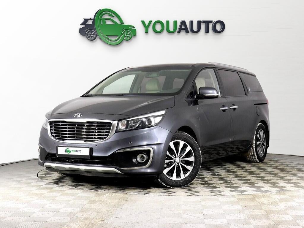Kia Carnival 2017, серый
