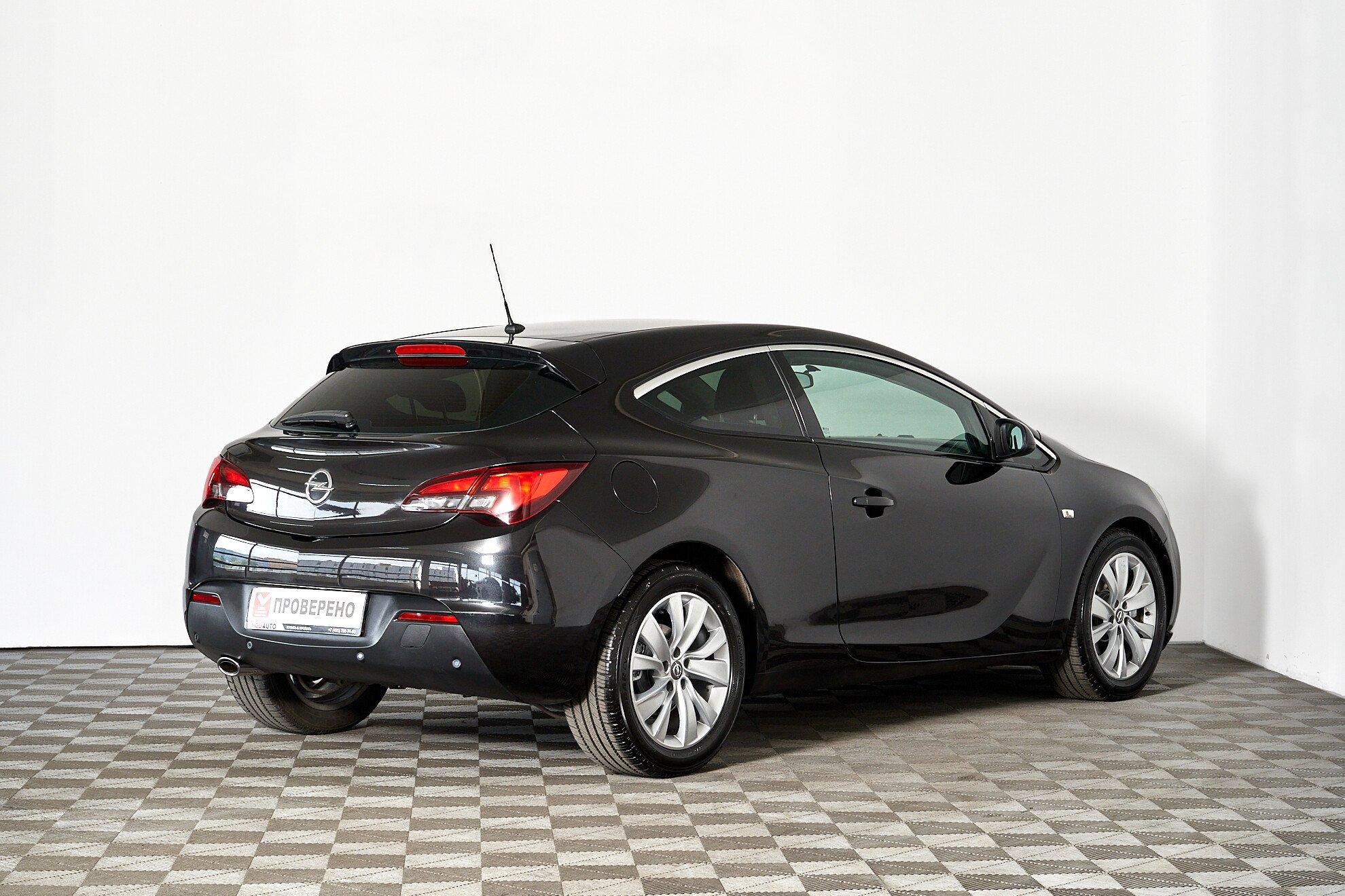 Opel Astra 2013, черный