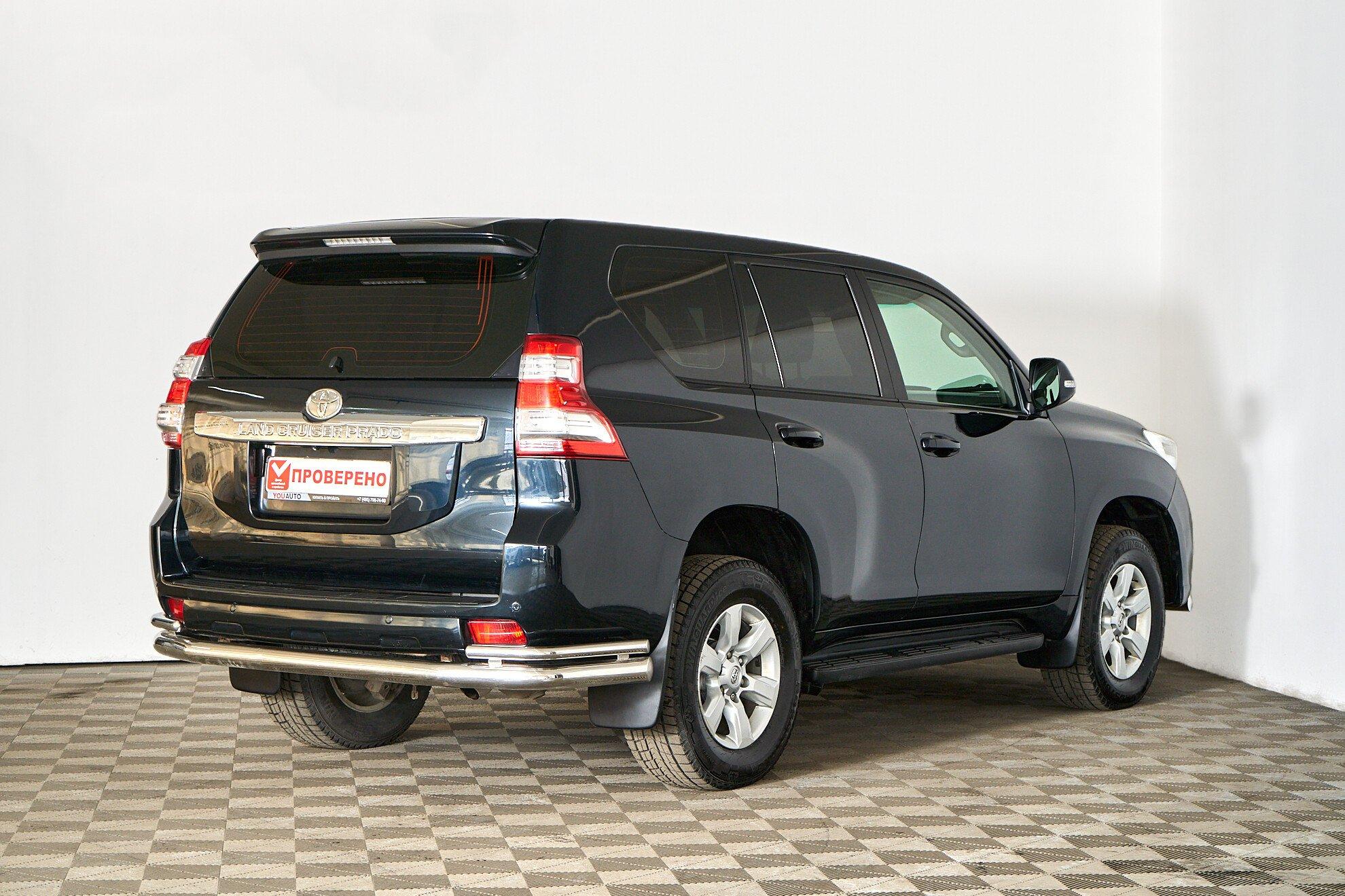 Toyota Land Cruiser Prado 2016, синий