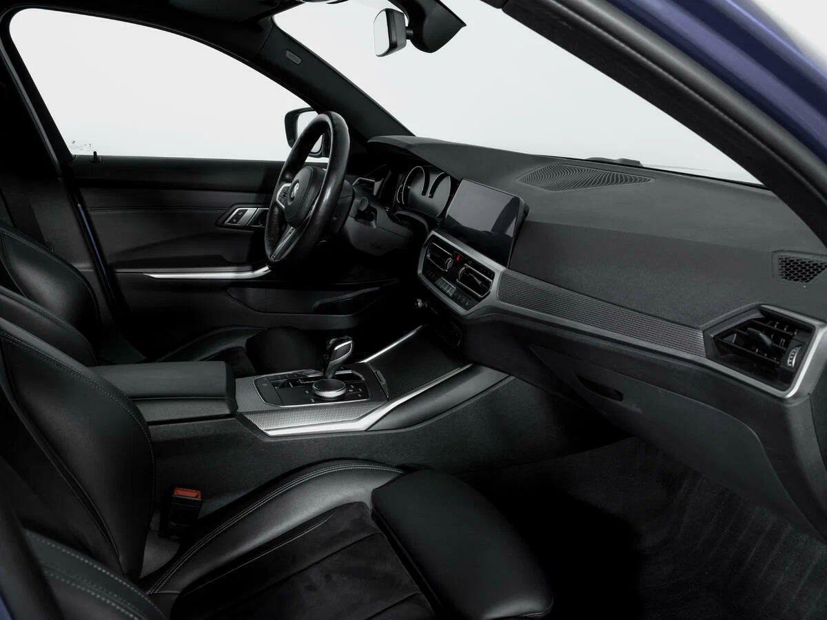 BMW 3 серии 2021, синий