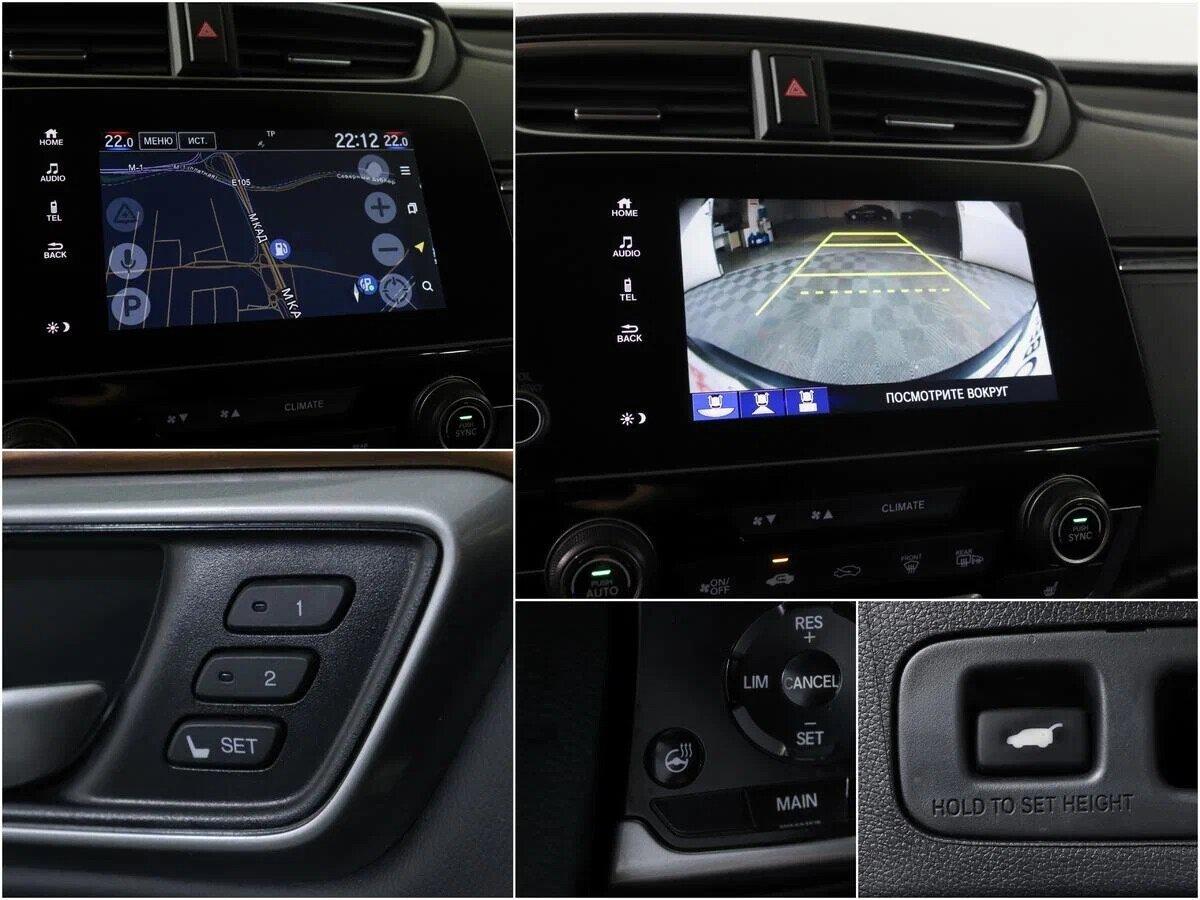 Honda CR-V 2020, черный