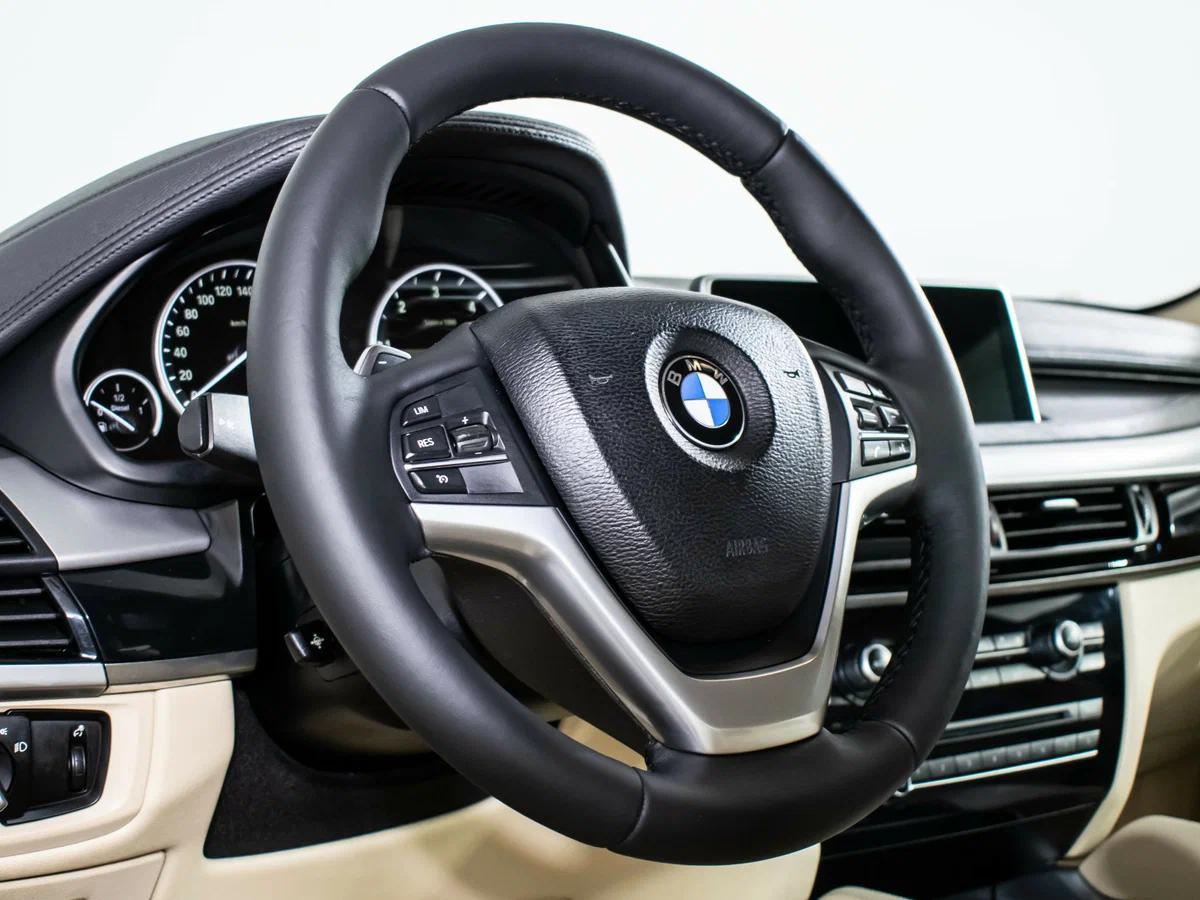 BMW X6 2016, черный