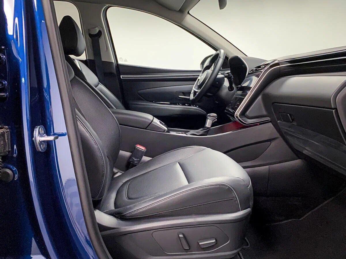 Hyundai Tucson 2022, синий