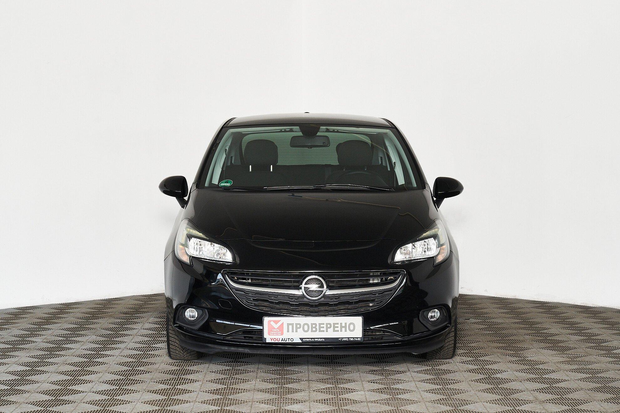 Opel Corsa 2018, черный