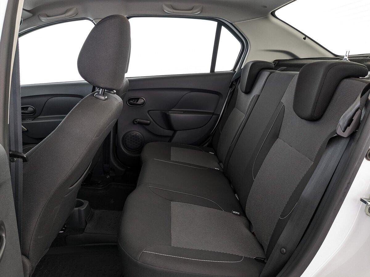 Renault Logan 2021, белый