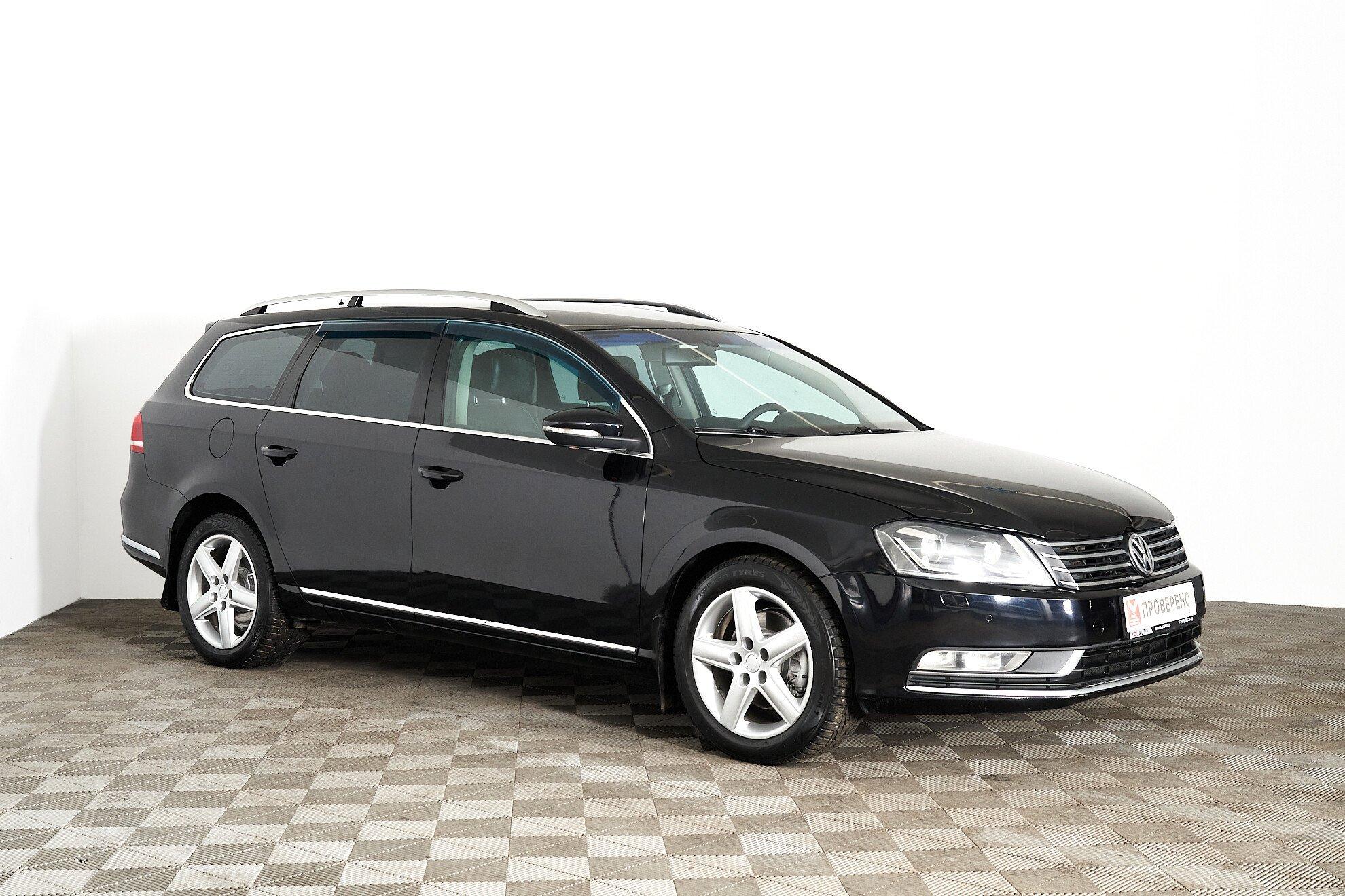 Volkswagen Passat 2011, черный