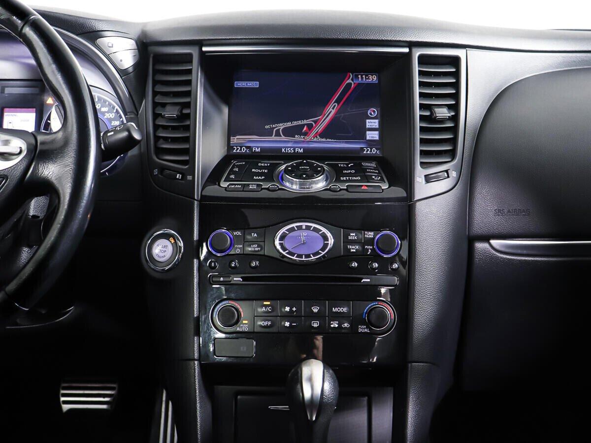 Infiniti QX70 2016, черный