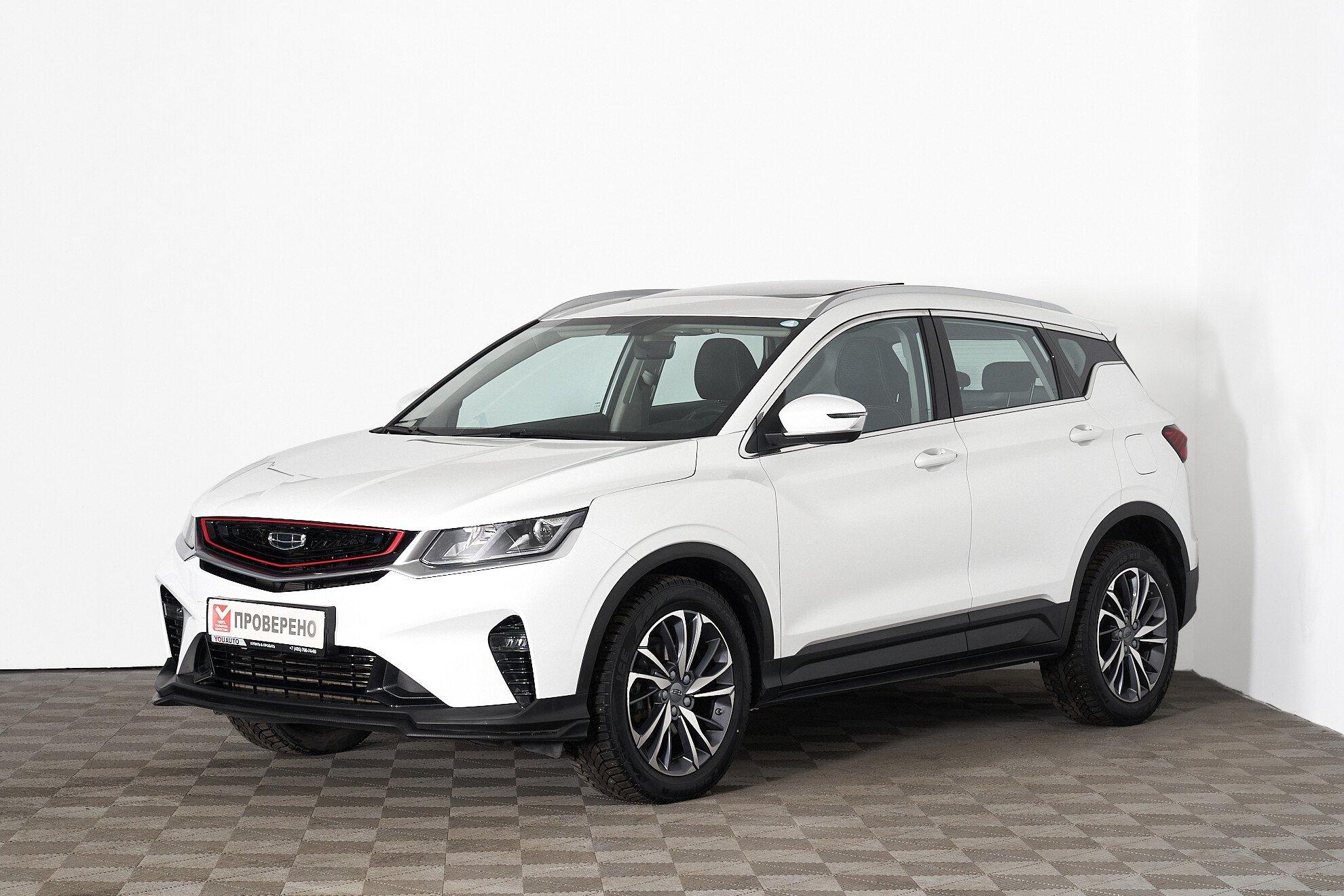 Geely Coolray 2021, белый