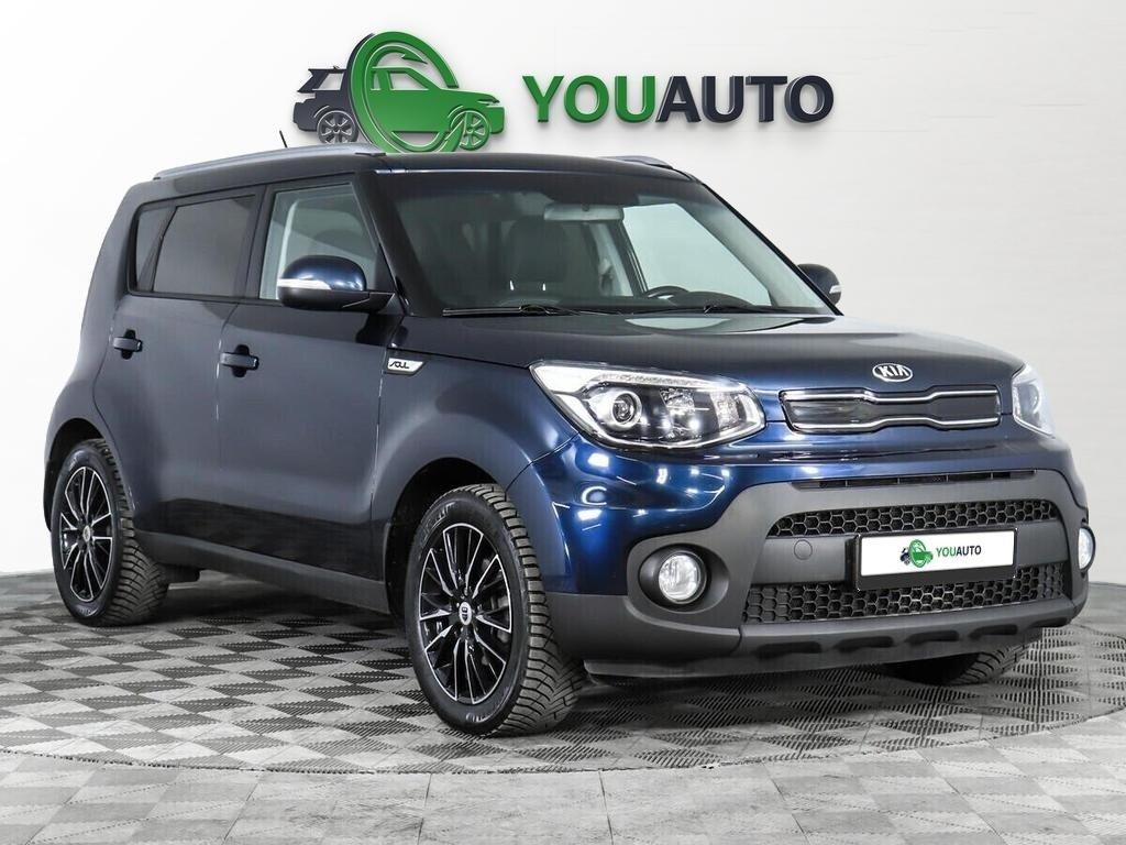 Kia Soul 2018, синий