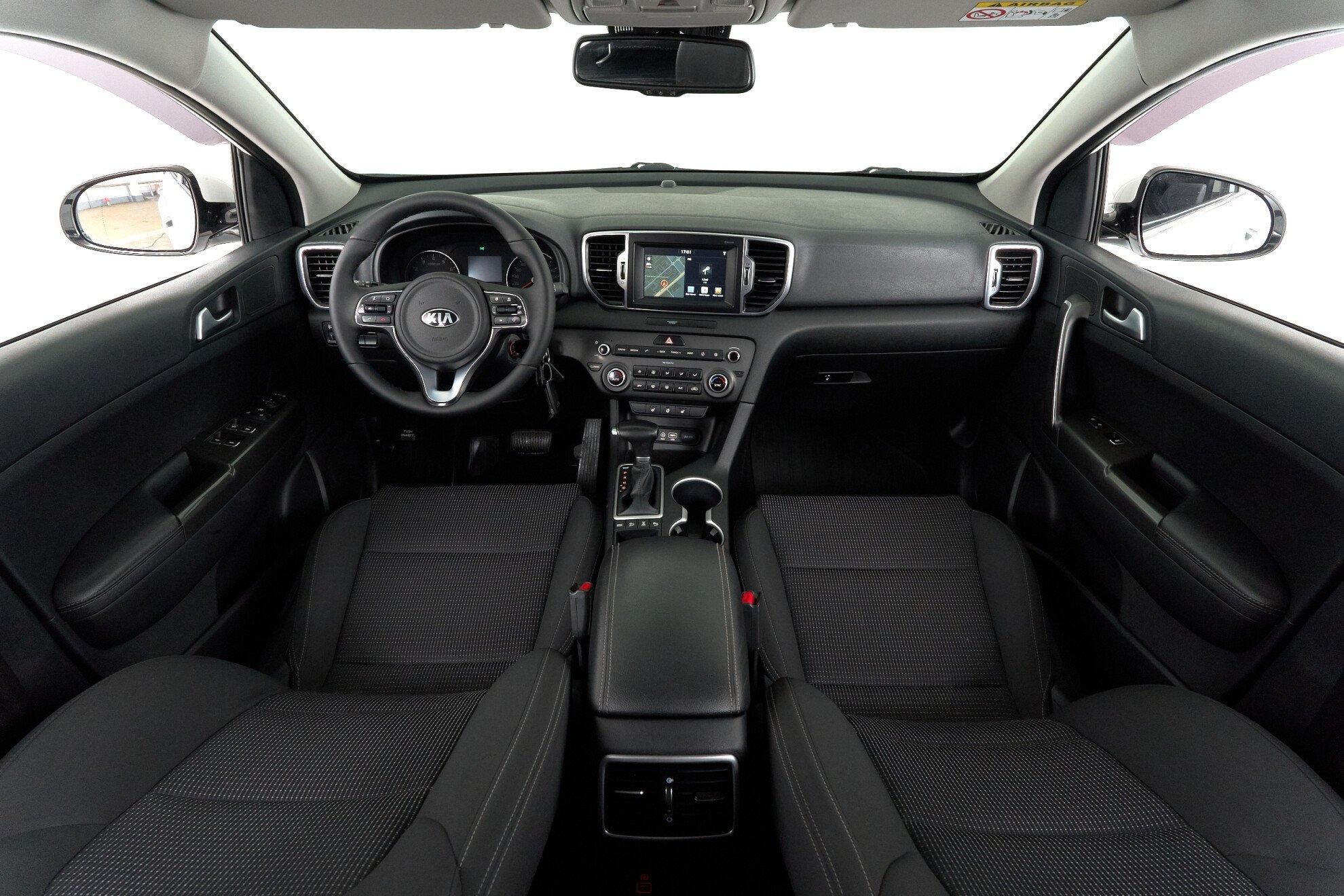 Kia Sportage 2017, белый