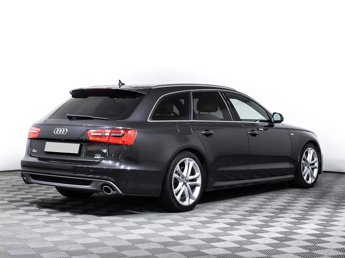 Audi A6 2014, серый