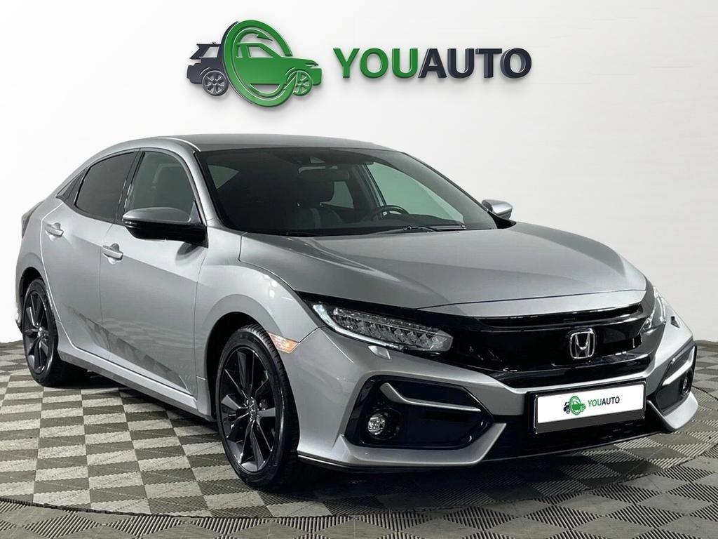 Honda Civic 2019, серебряный
