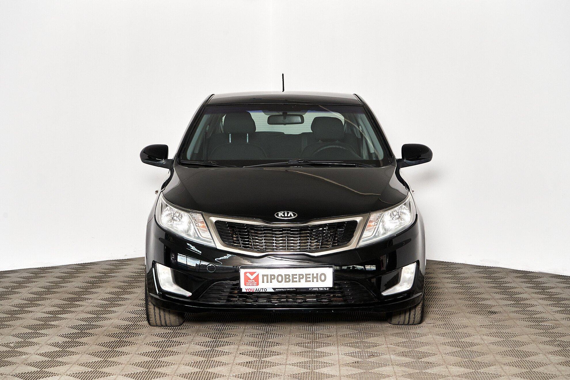 Kia Rio 2013, черный