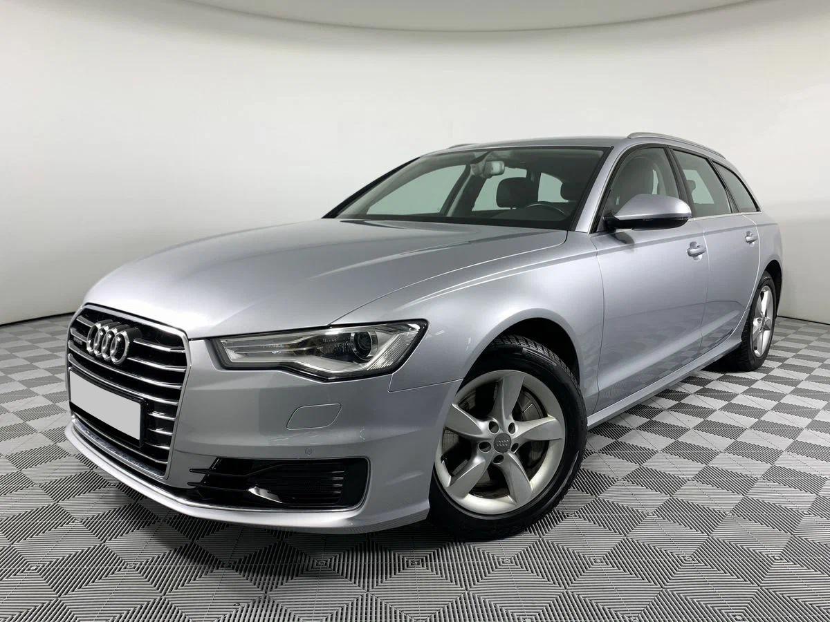 Audi A6 2017, серебряный
