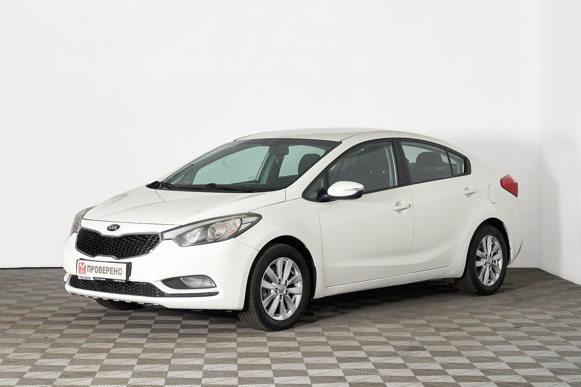 Kia Cerato 2013, белый
