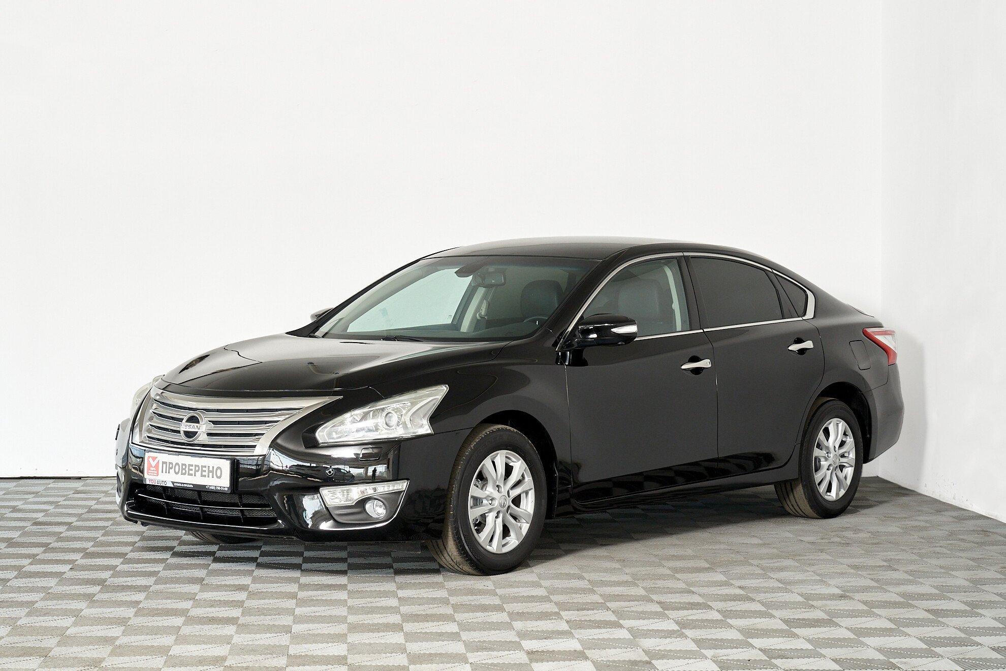 Nissan Teana 2014, черный