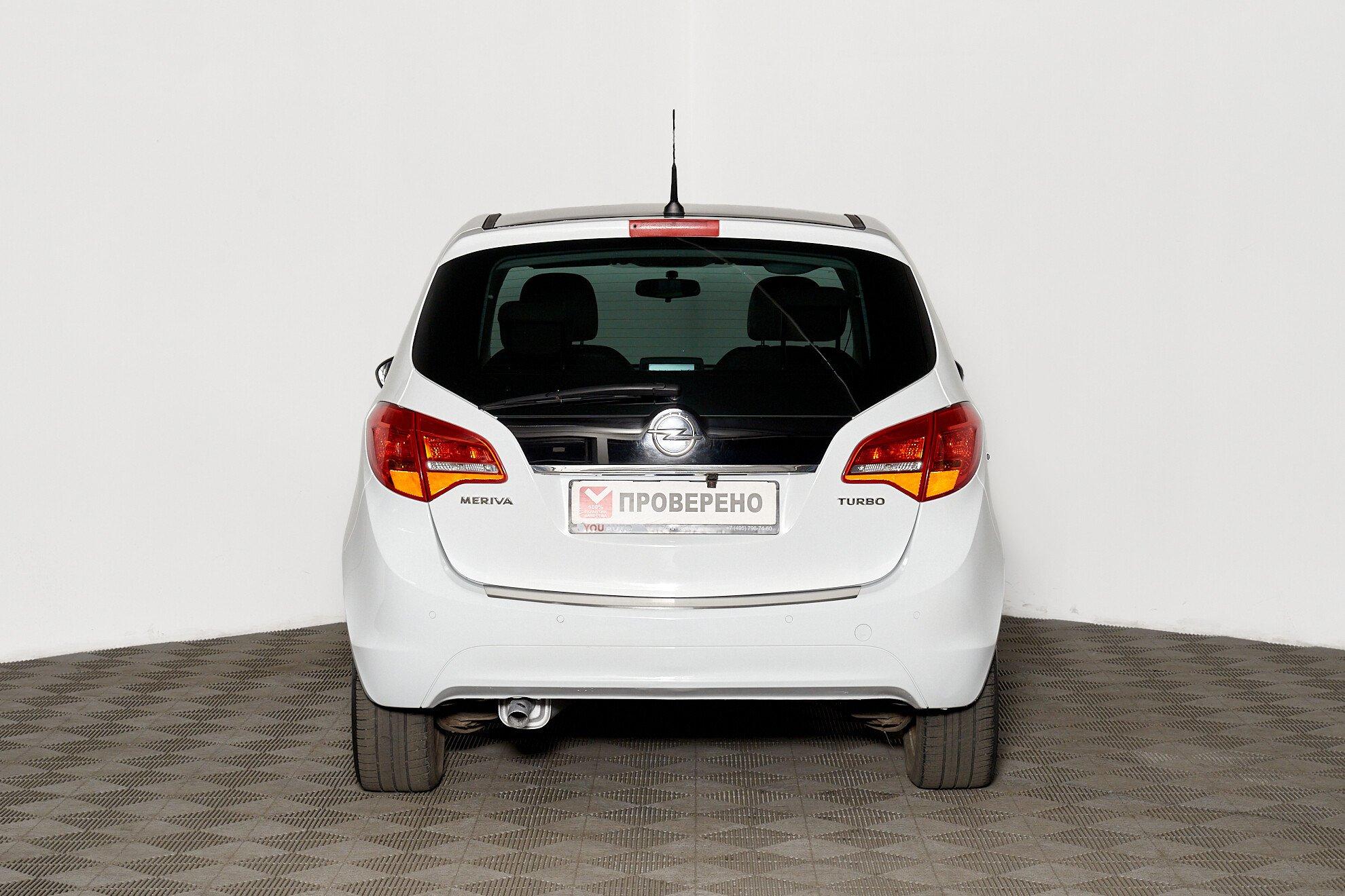 Opel Meriva 2012, белый