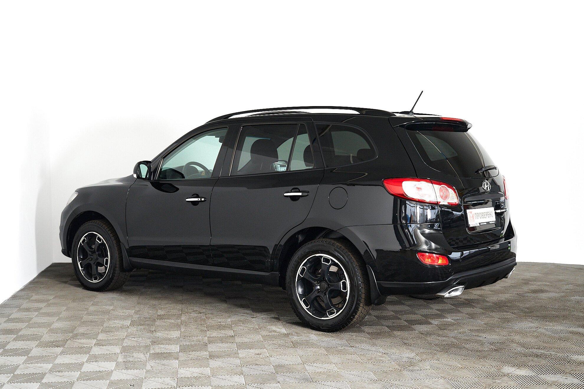 Hyundai Santa Fe 2011, черный