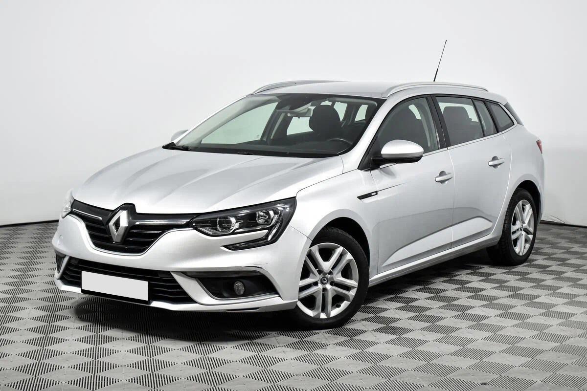 Renault Megane 2016, серебряный