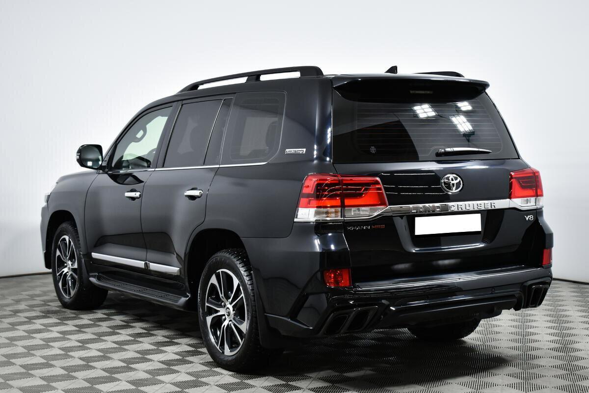 Toyota Land Cruiser 2019, черный