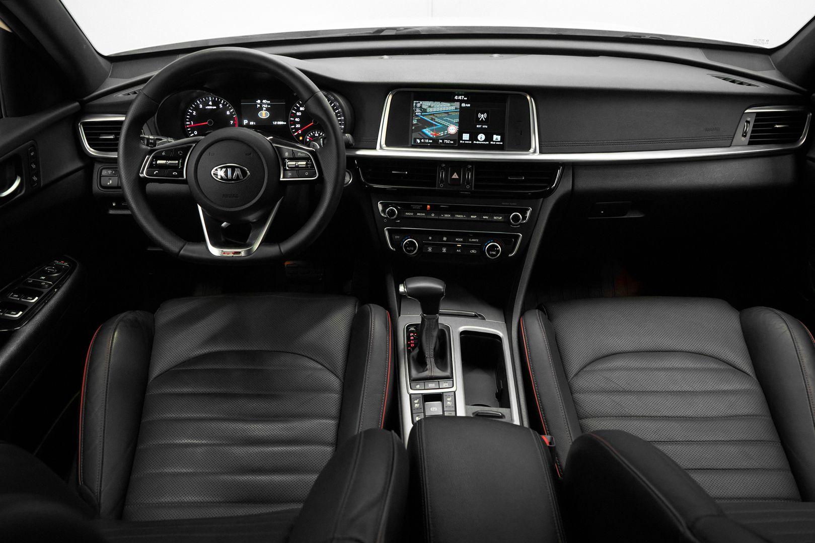 Kia Optima 2018, белый
