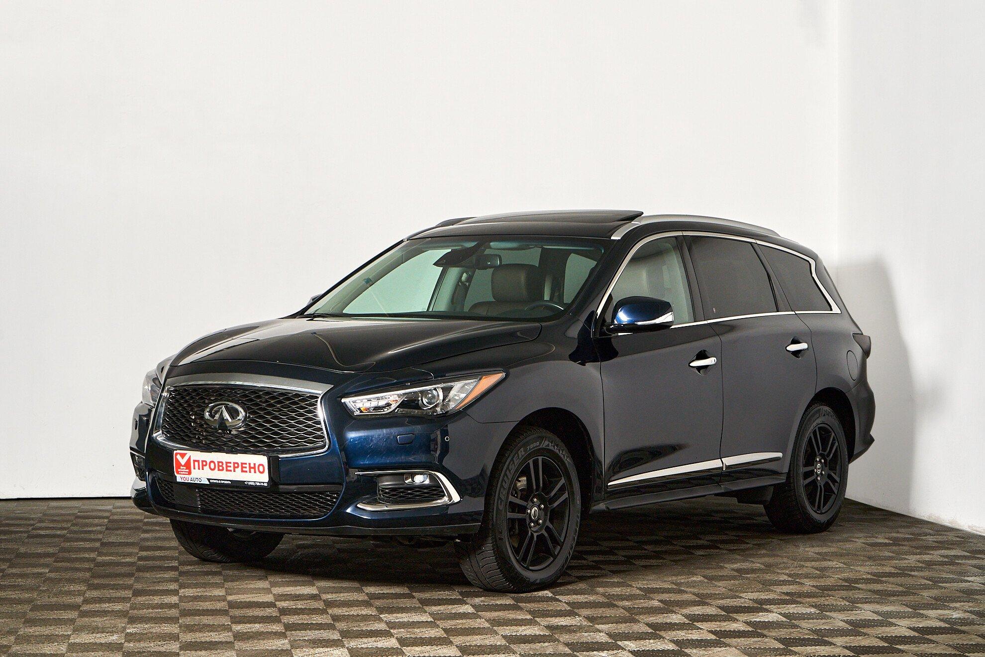 Infiniti QX60 2019, синий