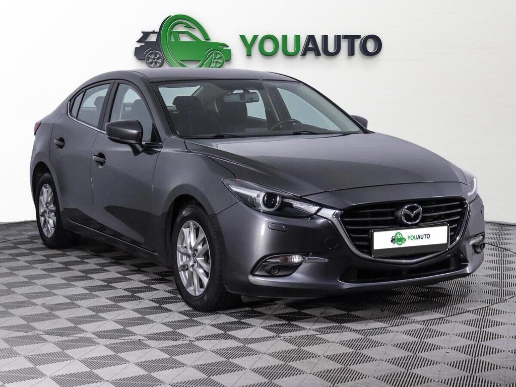 Mazda 3 2018, серый