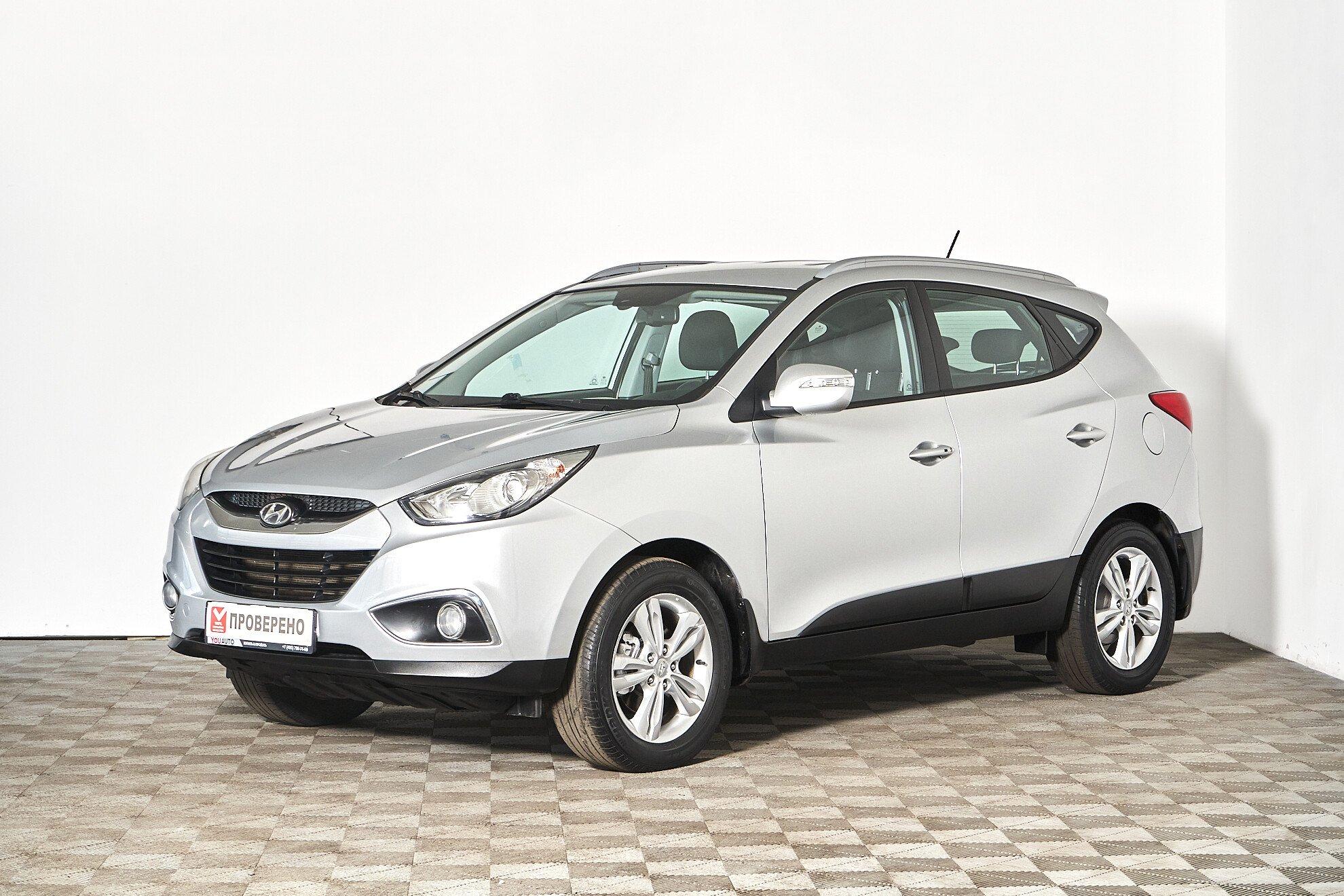Hyundai ix35 2013, серебряный
