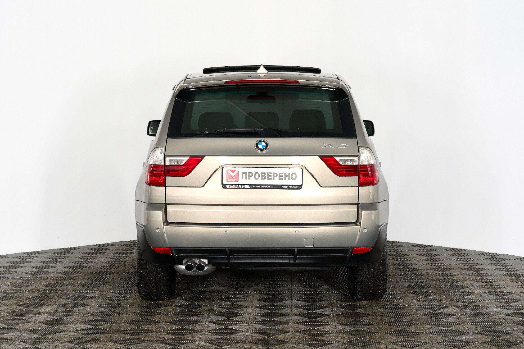 BMW X3 2008, серый