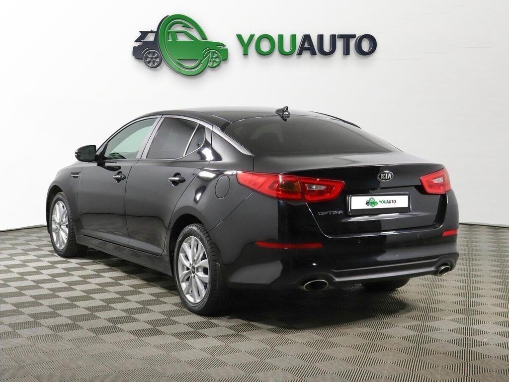 Kia Optima 2015, черный